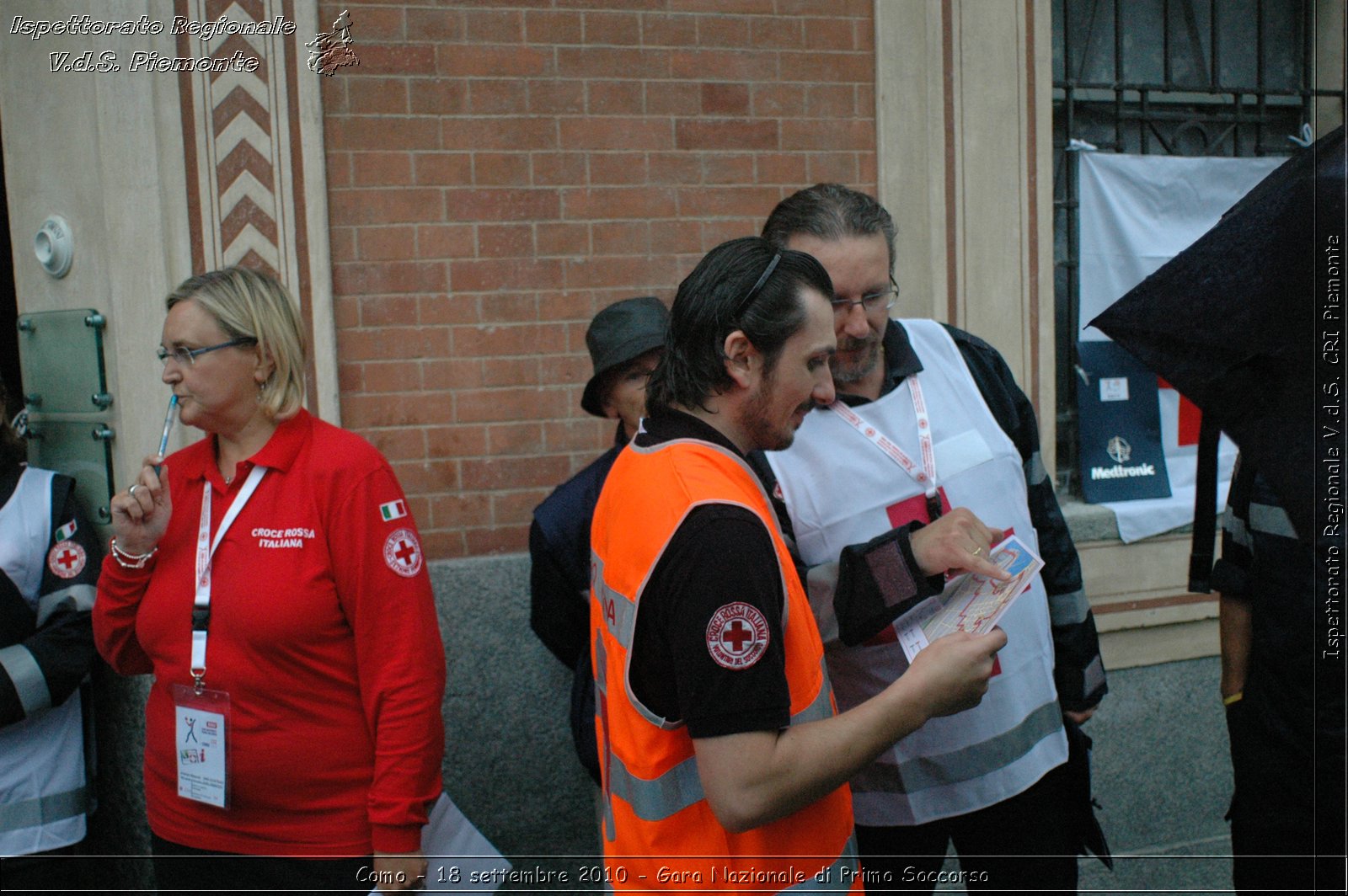 Como - 18 settembre 2010 - Gara Nazionale di Primo Soccorso -  Croce Rossa Italiana - Ispettorato Regionale Volontari del Soccorso Piemonte