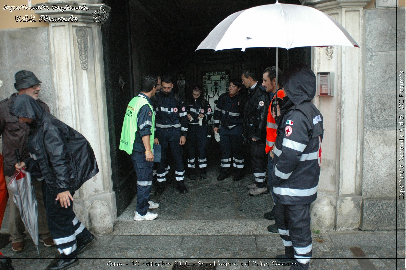 Como - 18 settembre 2010 - Gara Nazionale di Primo Soccorso -  Croce Rossa Italiana - Ispettorato Regionale Volontari del Soccorso Piemonte