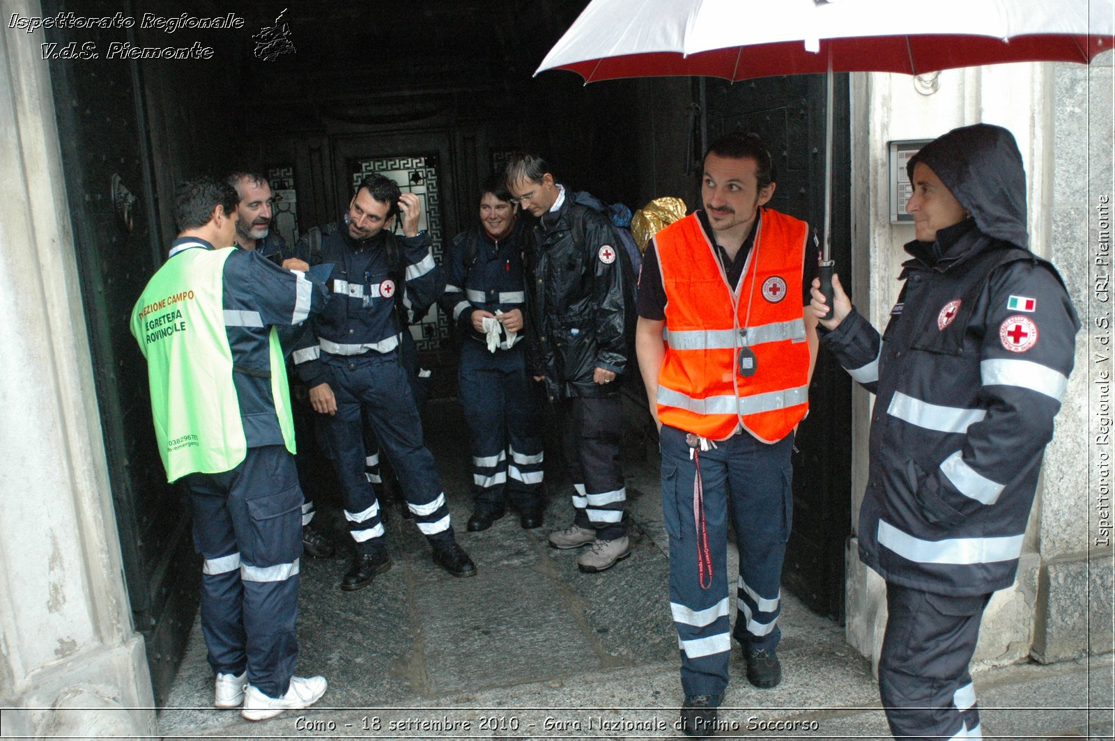 Como - 18 settembre 2010 - Gara Nazionale di Primo Soccorso -  Croce Rossa Italiana - Ispettorato Regionale Volontari del Soccorso Piemonte