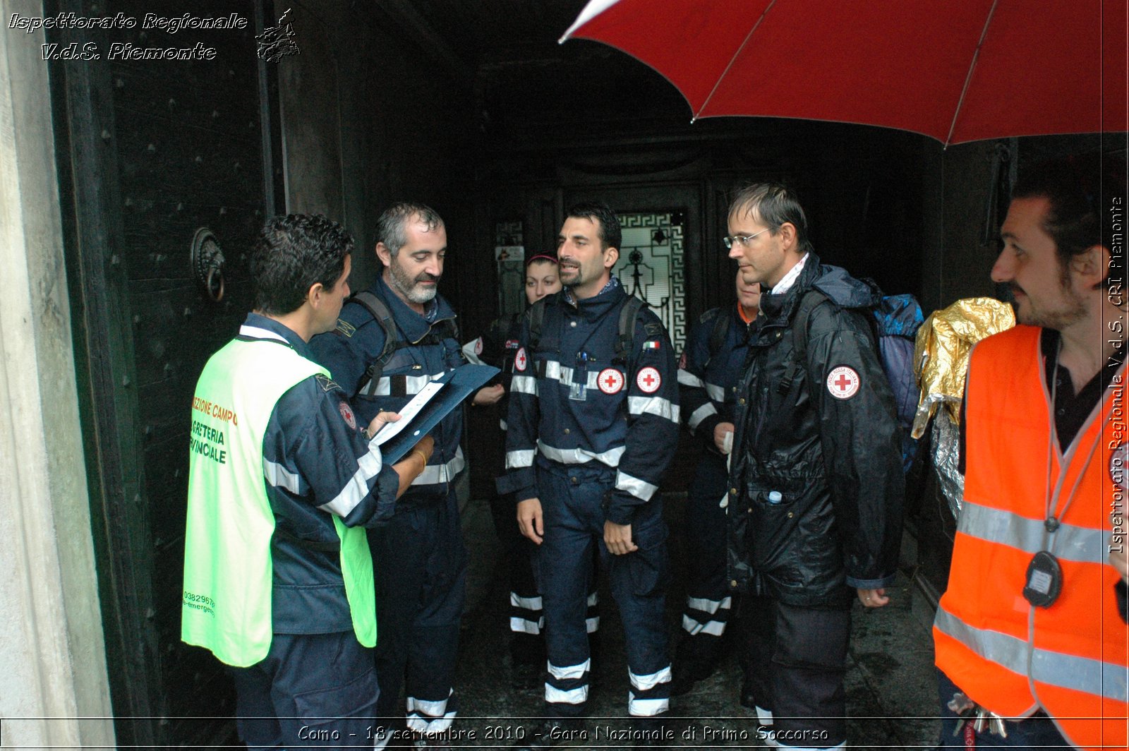 Como - 18 settembre 2010 - Gara Nazionale di Primo Soccorso -  Croce Rossa Italiana - Ispettorato Regionale Volontari del Soccorso Piemonte