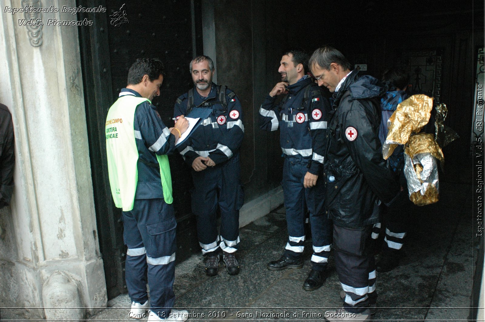 Como - 18 settembre 2010 - Gara Nazionale di Primo Soccorso -  Croce Rossa Italiana - Ispettorato Regionale Volontari del Soccorso Piemonte