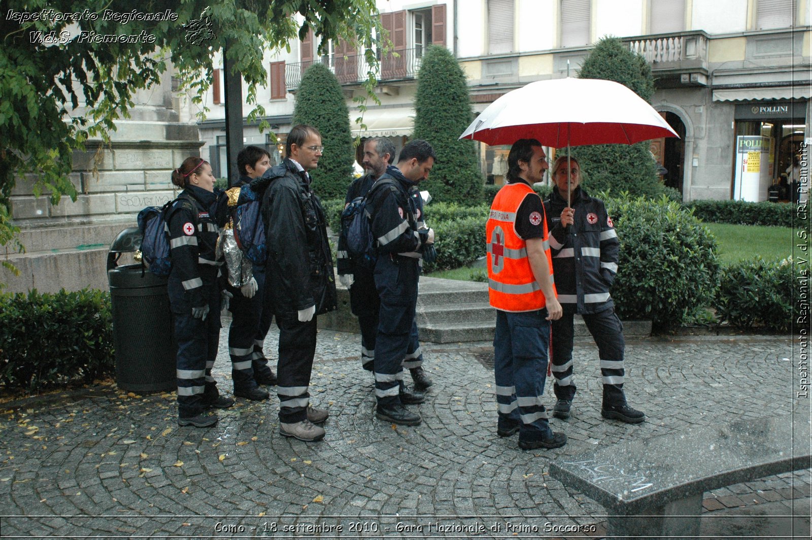 Como - 18 settembre 2010 - Gara Nazionale di Primo Soccorso -  Croce Rossa Italiana - Ispettorato Regionale Volontari del Soccorso Piemonte