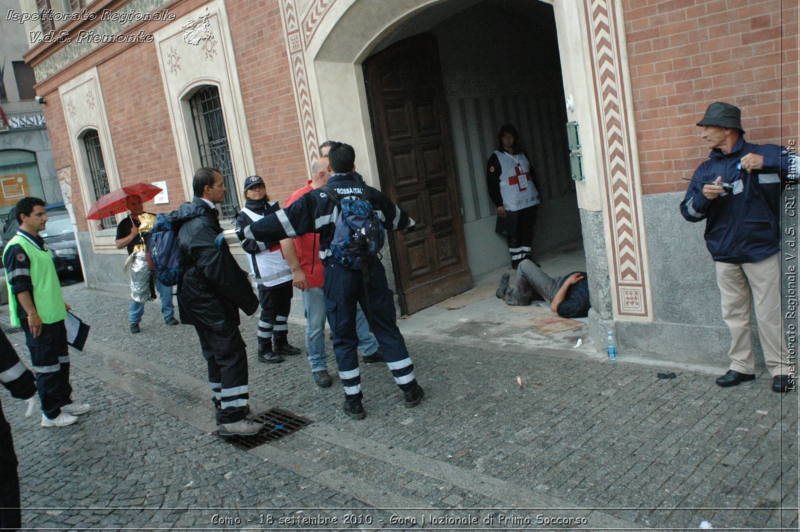 Como - 18 settembre 2010 - Gara Nazionale di Primo Soccorso -  Croce Rossa Italiana - Ispettorato Regionale Volontari del Soccorso Piemonte