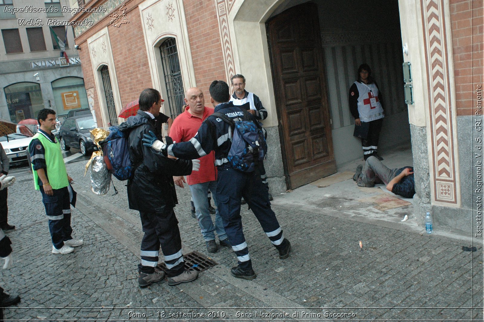 Como - 18 settembre 2010 - Gara Nazionale di Primo Soccorso -  Croce Rossa Italiana - Ispettorato Regionale Volontari del Soccorso Piemonte