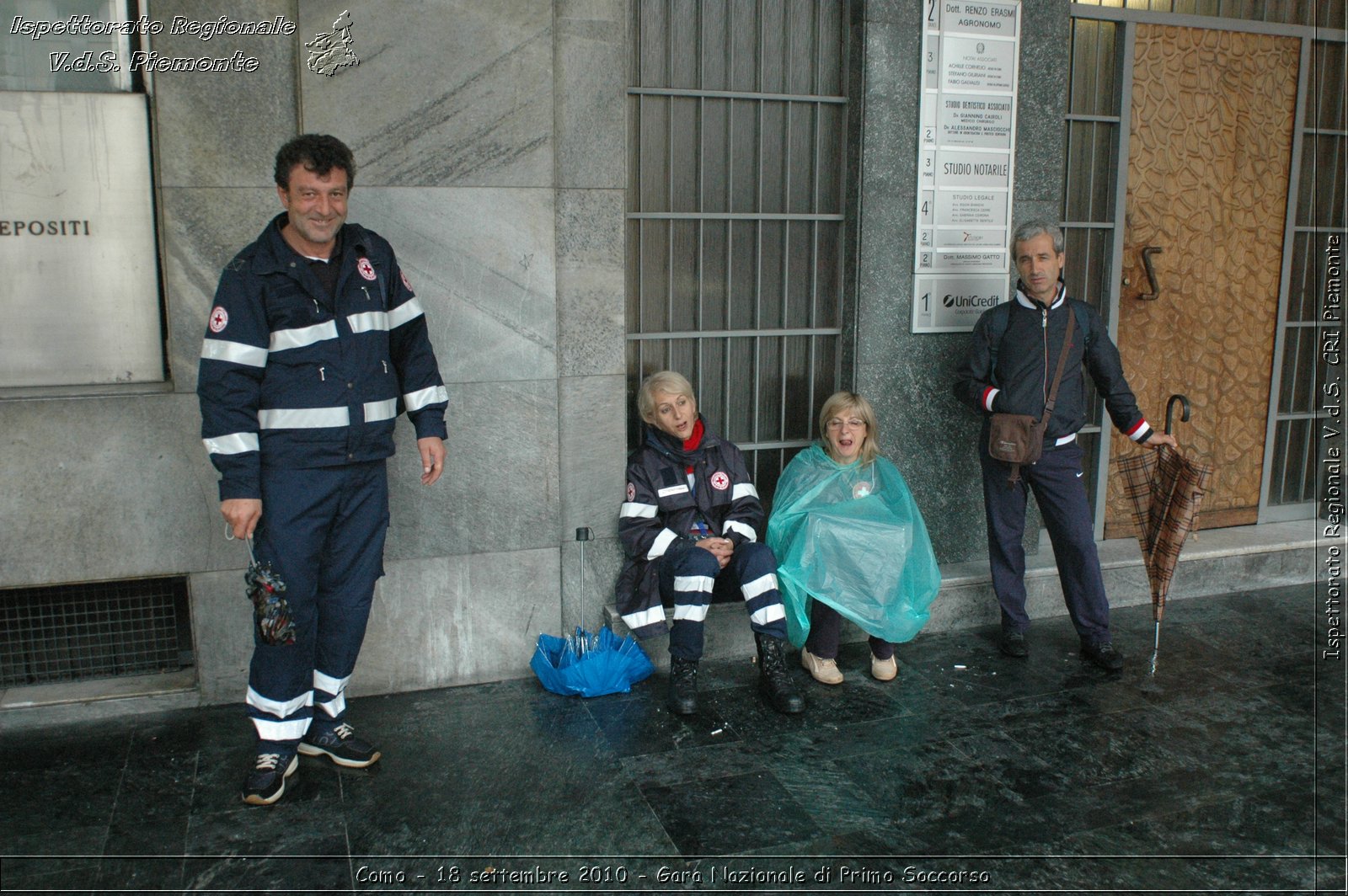 Como - 18 settembre 2010 - Gara Nazionale di Primo Soccorso -  Croce Rossa Italiana - Ispettorato Regionale Volontari del Soccorso Piemonte