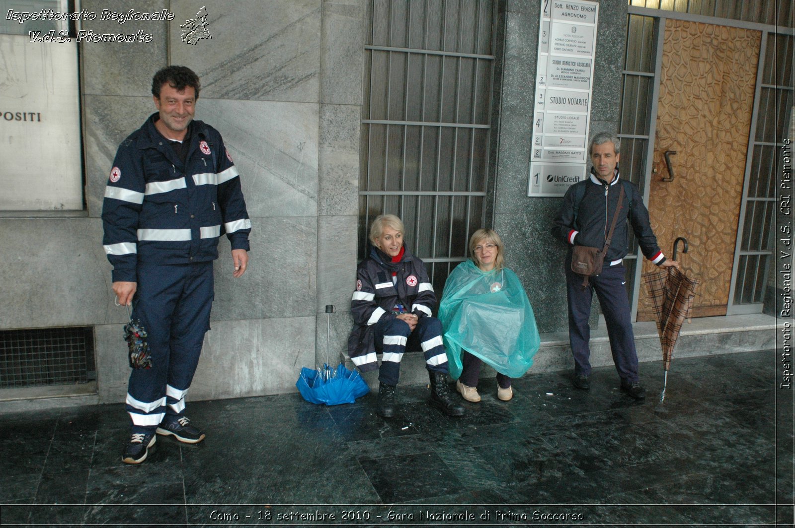 Como - 18 settembre 2010 - Gara Nazionale di Primo Soccorso -  Croce Rossa Italiana - Ispettorato Regionale Volontari del Soccorso Piemonte