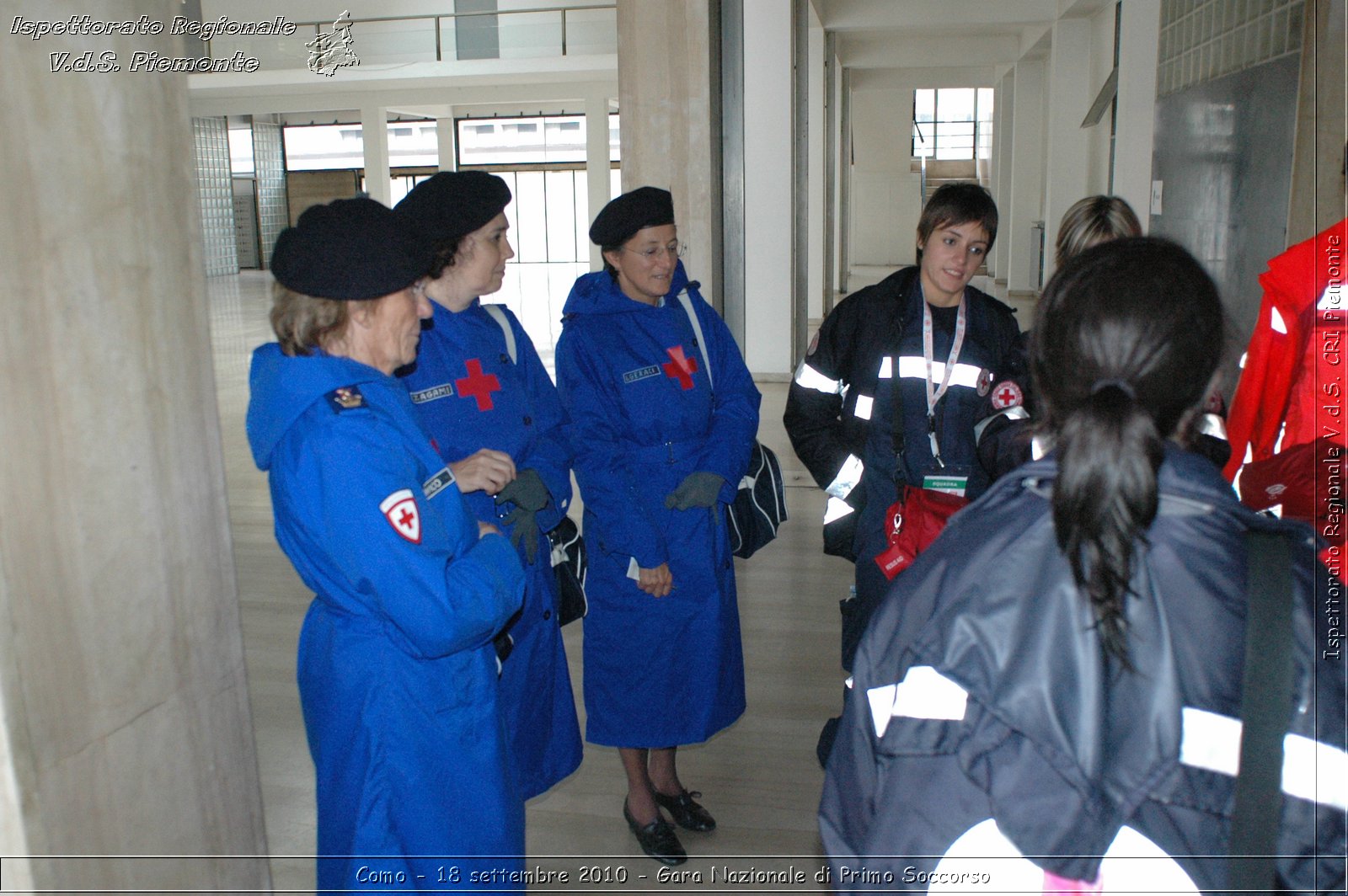 Como - 18 settembre 2010 - Gara Nazionale di Primo Soccorso -  Croce Rossa Italiana - Ispettorato Regionale Volontari del Soccorso Piemonte