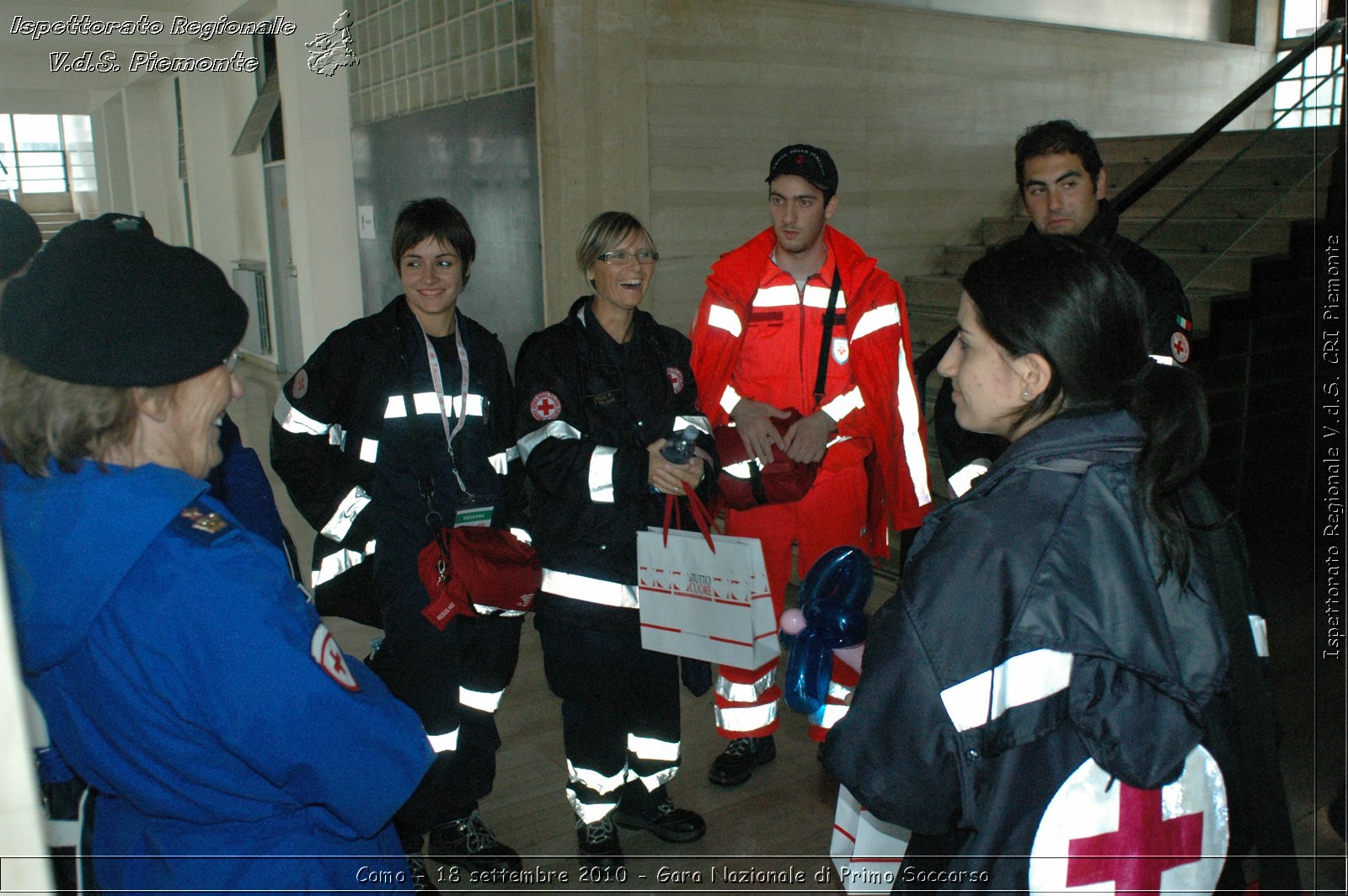 Como - 18 settembre 2010 - Gara Nazionale di Primo Soccorso -  Croce Rossa Italiana - Ispettorato Regionale Volontari del Soccorso Piemonte