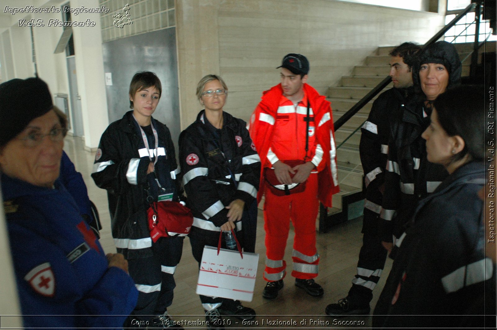 Como - 18 settembre 2010 - Gara Nazionale di Primo Soccorso -  Croce Rossa Italiana - Ispettorato Regionale Volontari del Soccorso Piemonte