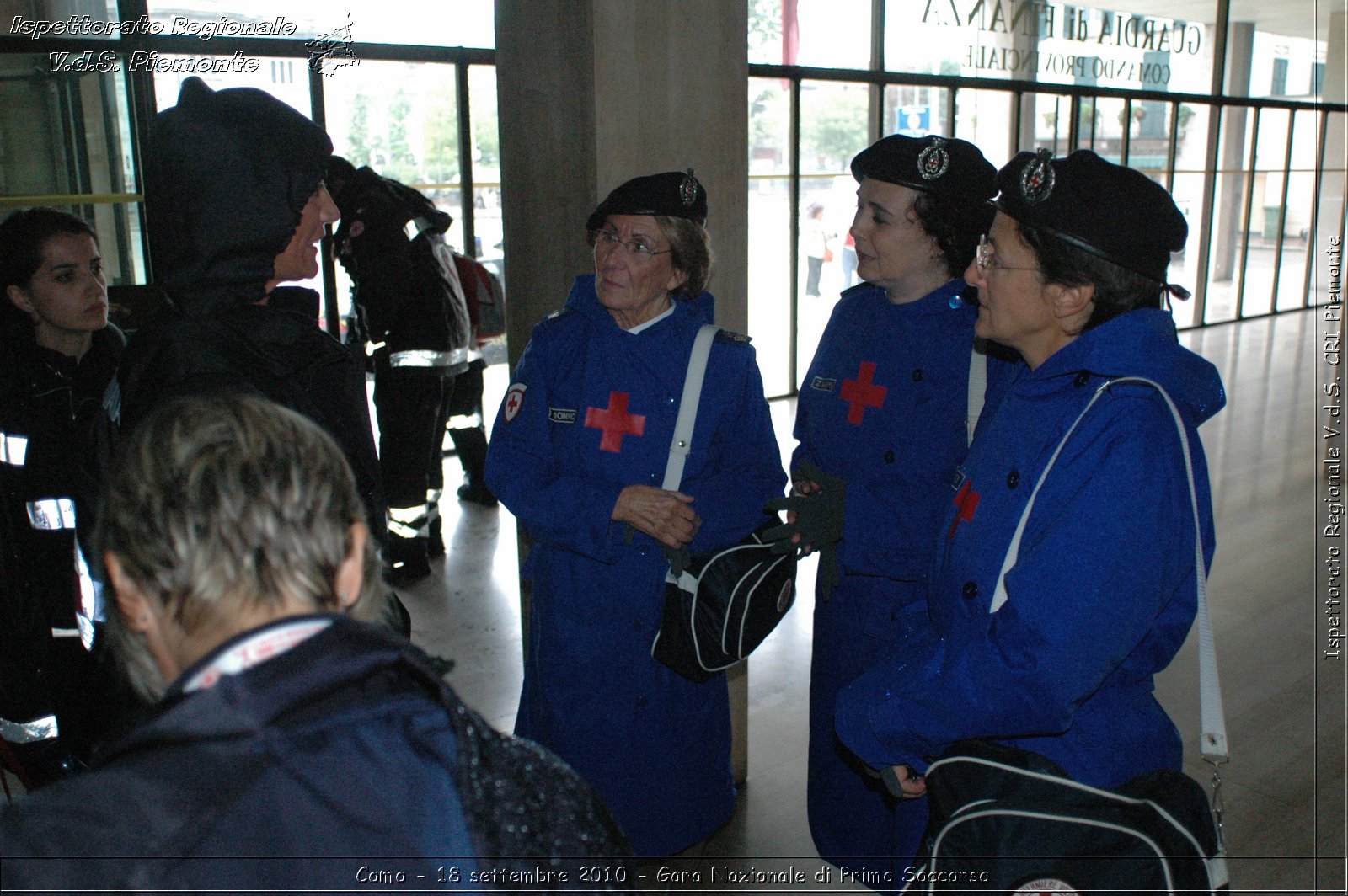 Como - 18 settembre 2010 - Gara Nazionale di Primo Soccorso -  Croce Rossa Italiana - Ispettorato Regionale Volontari del Soccorso Piemonte