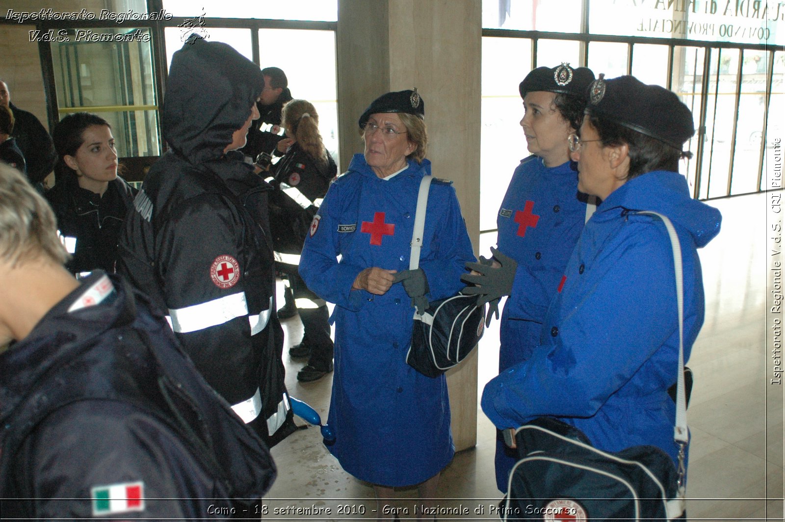 Como - 18 settembre 2010 - Gara Nazionale di Primo Soccorso -  Croce Rossa Italiana - Ispettorato Regionale Volontari del Soccorso Piemonte