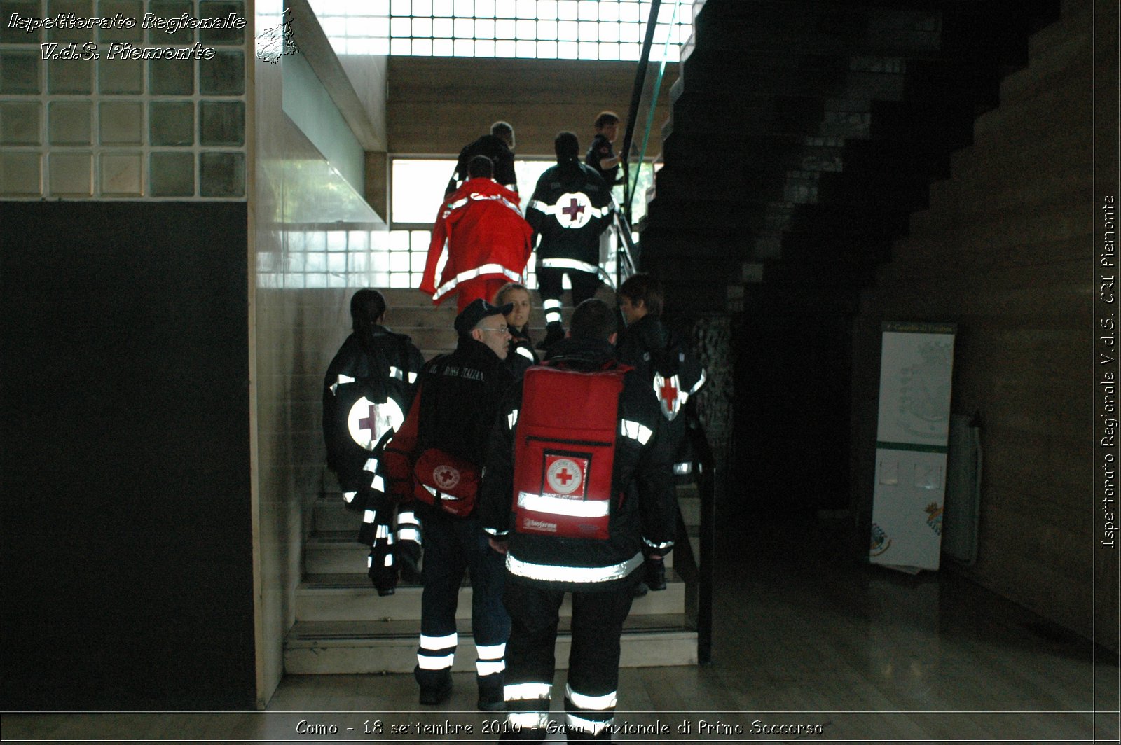 Como - 18 settembre 2010 - Gara Nazionale di Primo Soccorso -  Croce Rossa Italiana - Ispettorato Regionale Volontari del Soccorso Piemonte