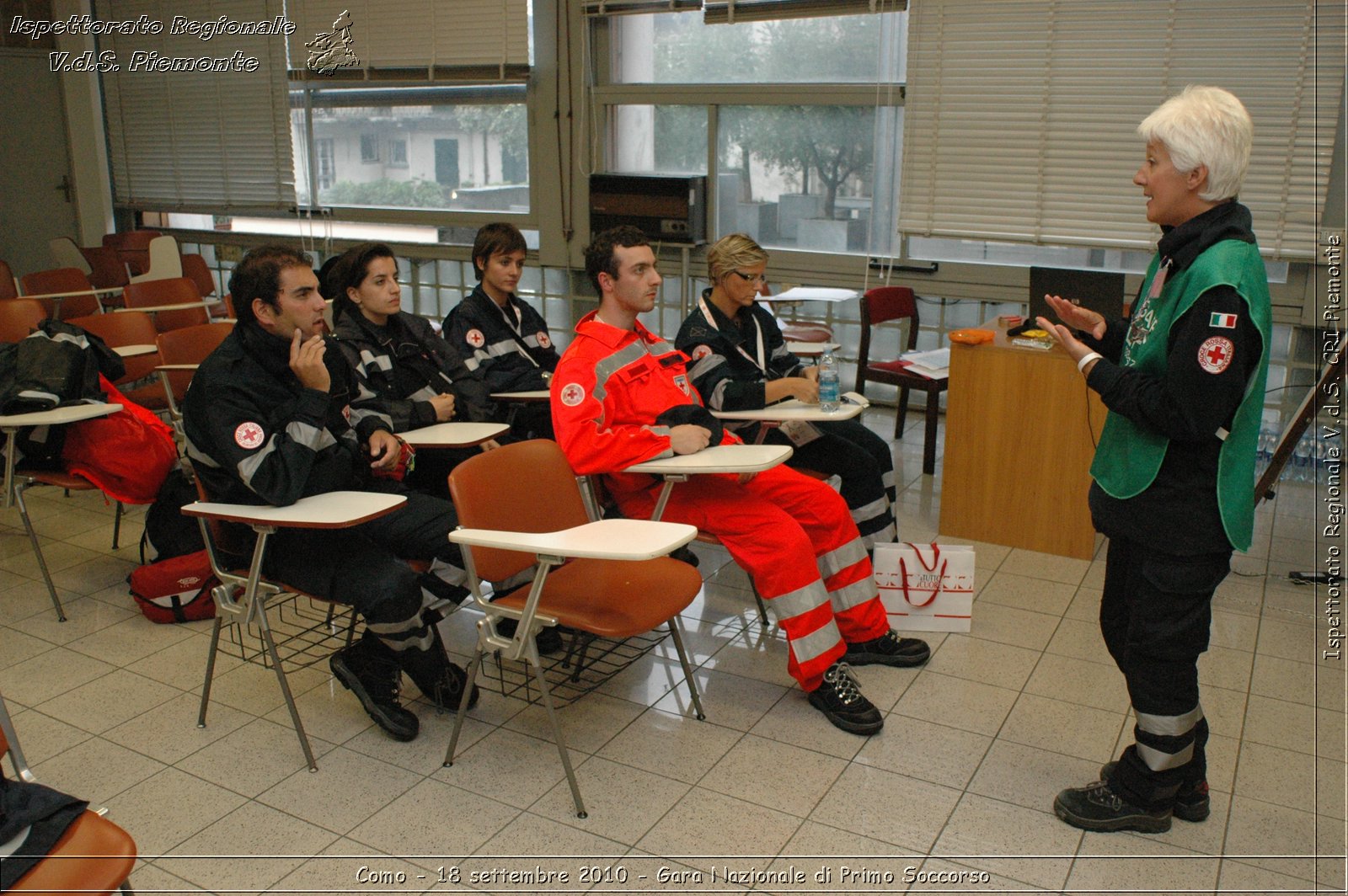 Como - 18 settembre 2010 - Gara Nazionale di Primo Soccorso -  Croce Rossa Italiana - Ispettorato Regionale Volontari del Soccorso Piemonte