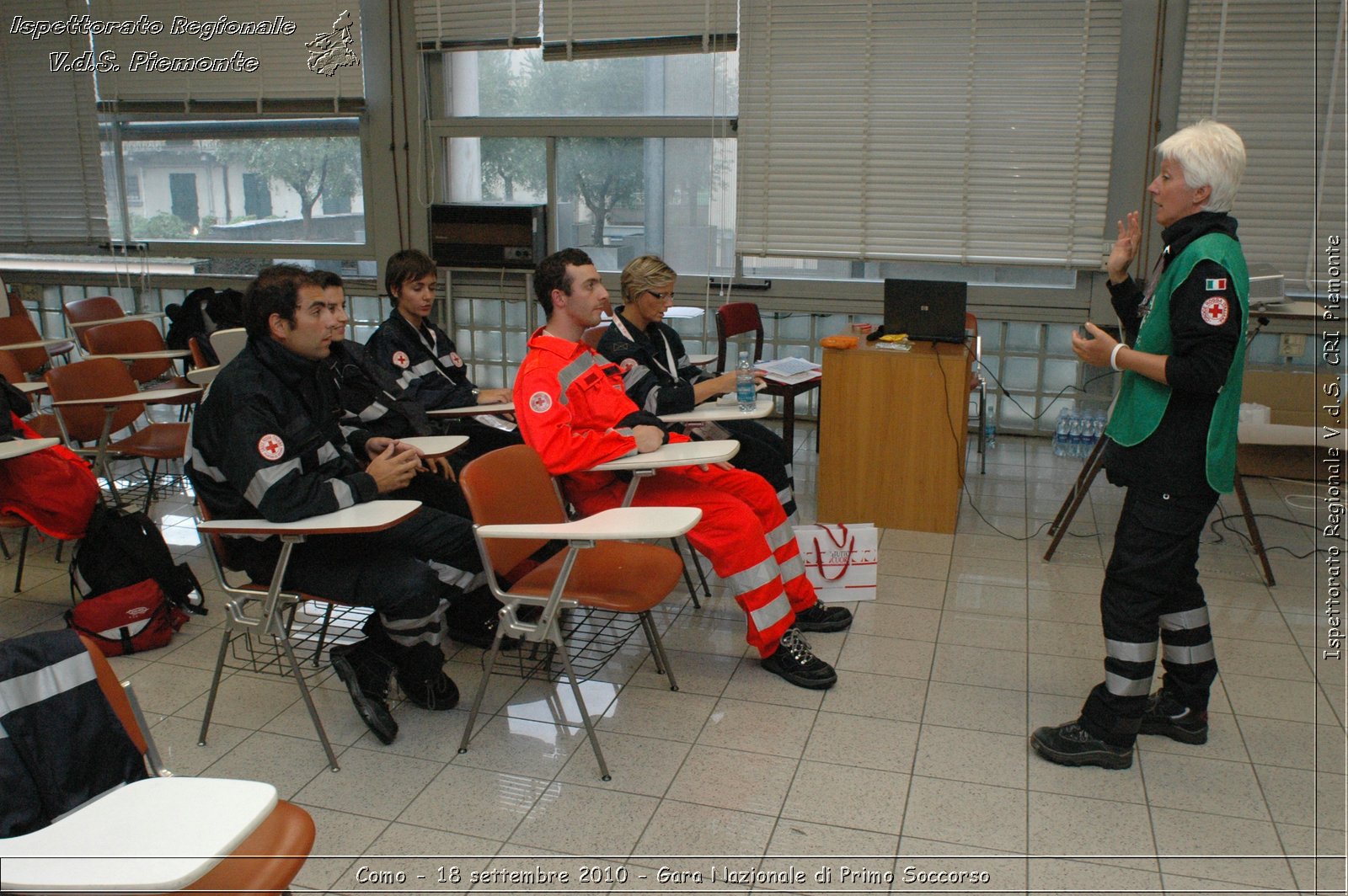 Como - 18 settembre 2010 - Gara Nazionale di Primo Soccorso -  Croce Rossa Italiana - Ispettorato Regionale Volontari del Soccorso Piemonte