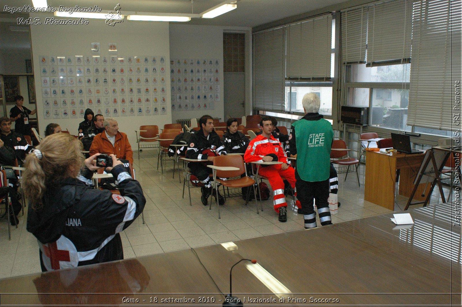 Como - 18 settembre 2010 - Gara Nazionale di Primo Soccorso -  Croce Rossa Italiana - Ispettorato Regionale Volontari del Soccorso Piemonte