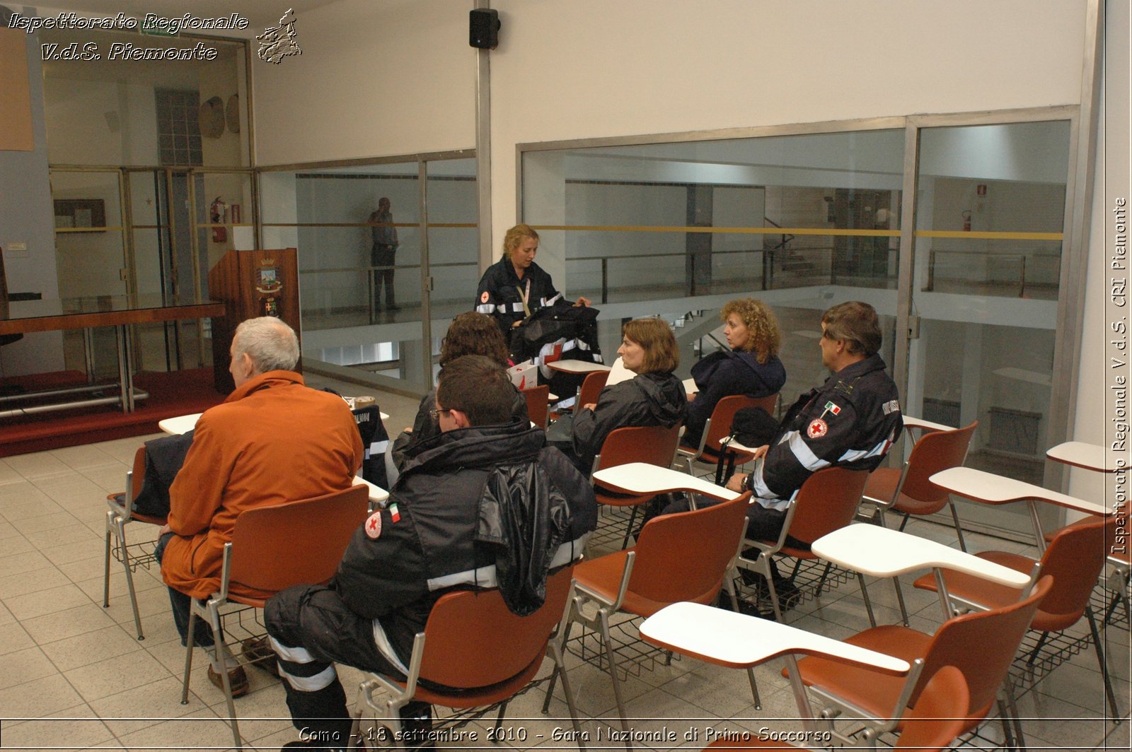 Como - 18 settembre 2010 - Gara Nazionale di Primo Soccorso -  Croce Rossa Italiana - Ispettorato Regionale Volontari del Soccorso Piemonte