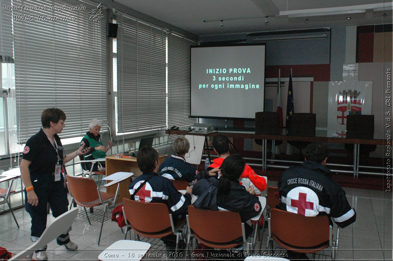 Como - 18 settembre 2010 - Gara Nazionale di Primo Soccorso -  Croce Rossa Italiana - Ispettorato Regionale Volontari del Soccorso Piemonte