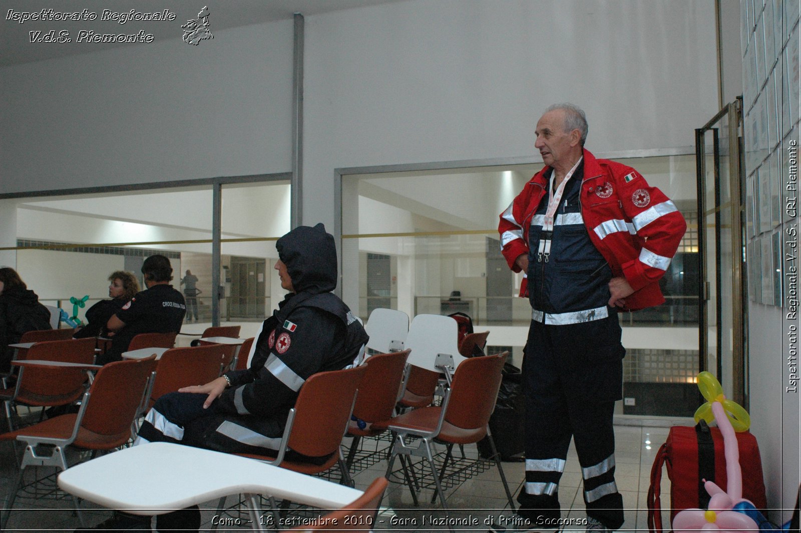 Como - 18 settembre 2010 - Gara Nazionale di Primo Soccorso -  Croce Rossa Italiana - Ispettorato Regionale Volontari del Soccorso Piemonte