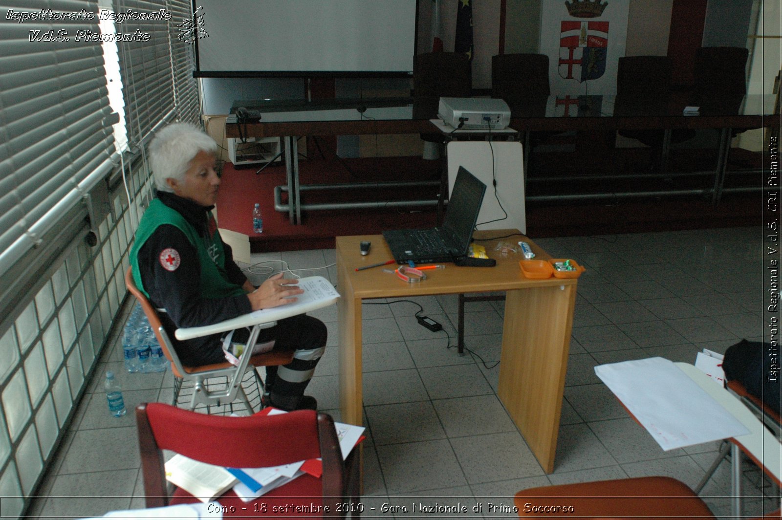 Como - 18 settembre 2010 - Gara Nazionale di Primo Soccorso -  Croce Rossa Italiana - Ispettorato Regionale Volontari del Soccorso Piemonte