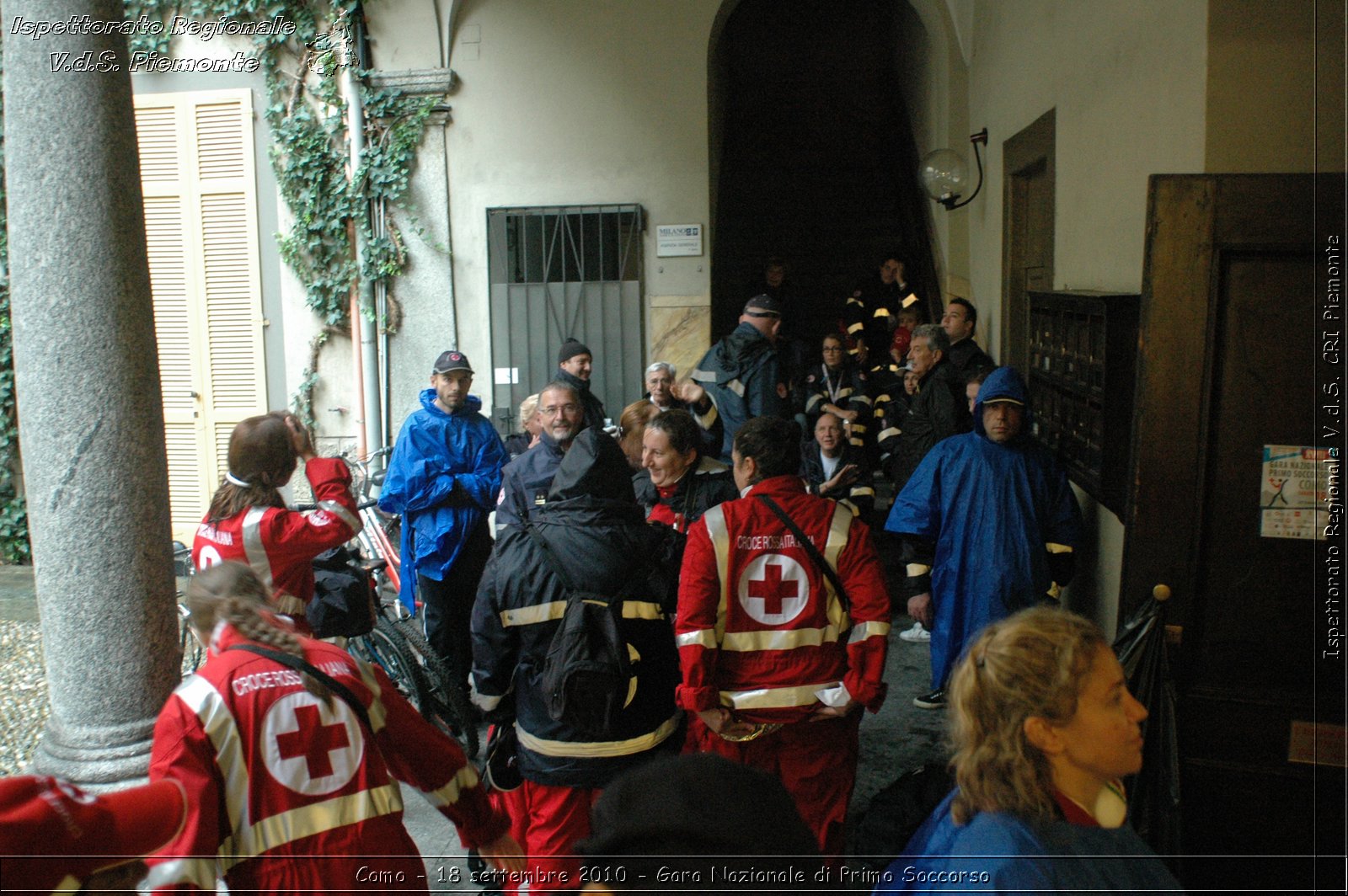 Como - 18 settembre 2010 - Gara Nazionale di Primo Soccorso -  Croce Rossa Italiana - Ispettorato Regionale Volontari del Soccorso Piemonte