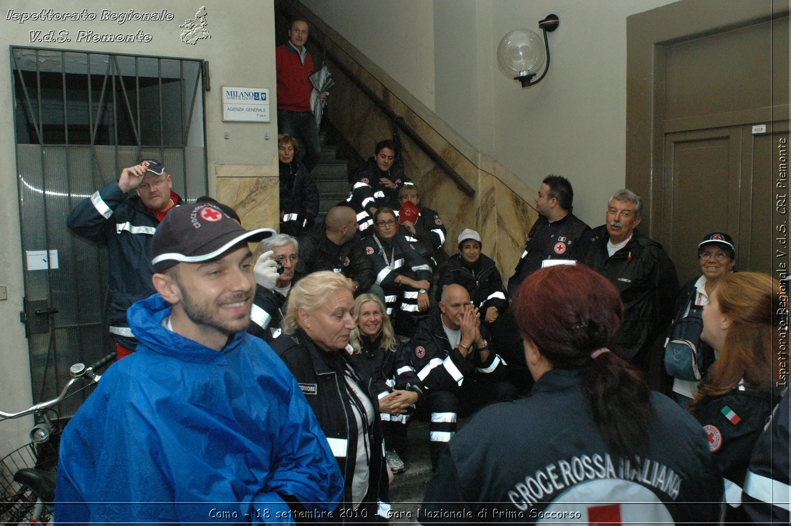 Como - 18 settembre 2010 - Gara Nazionale di Primo Soccorso -  Croce Rossa Italiana - Ispettorato Regionale Volontari del Soccorso Piemonte