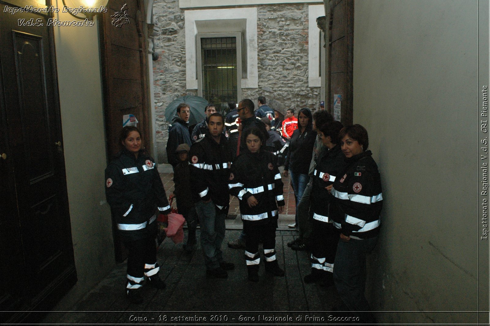 Como - 18 settembre 2010 - Gara Nazionale di Primo Soccorso -  Croce Rossa Italiana - Ispettorato Regionale Volontari del Soccorso Piemonte