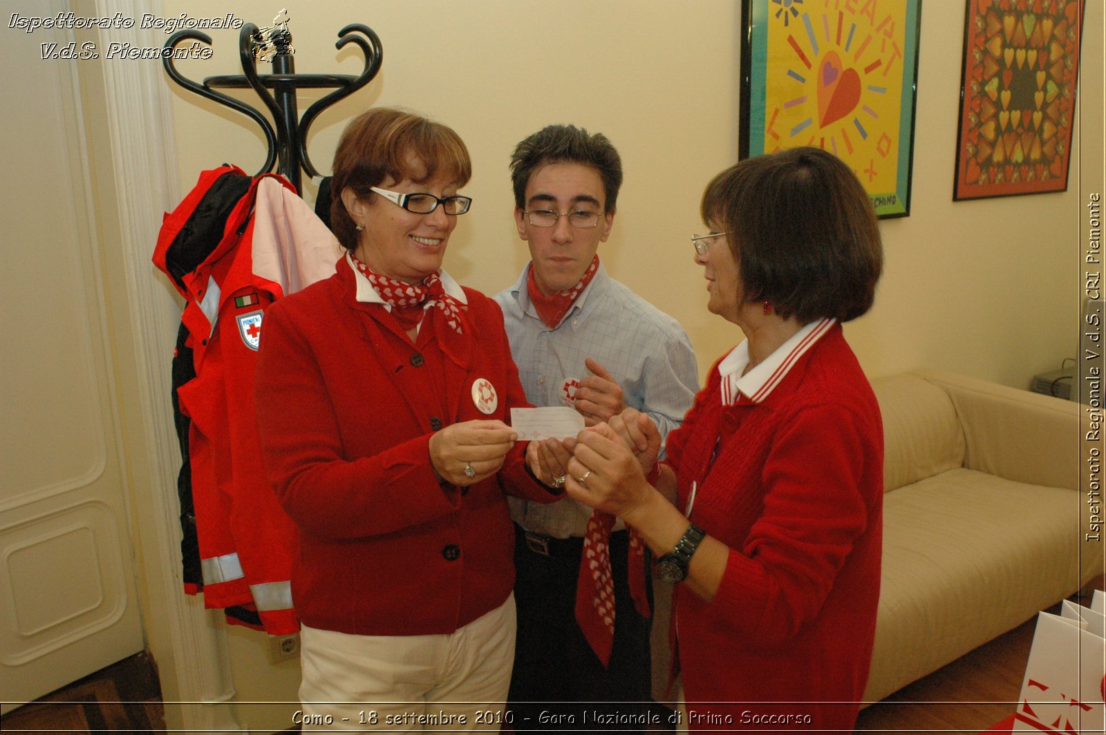 Como - 18 settembre 2010 - Gara Nazionale di Primo Soccorso -  Croce Rossa Italiana - Ispettorato Regionale Volontari del Soccorso Piemonte