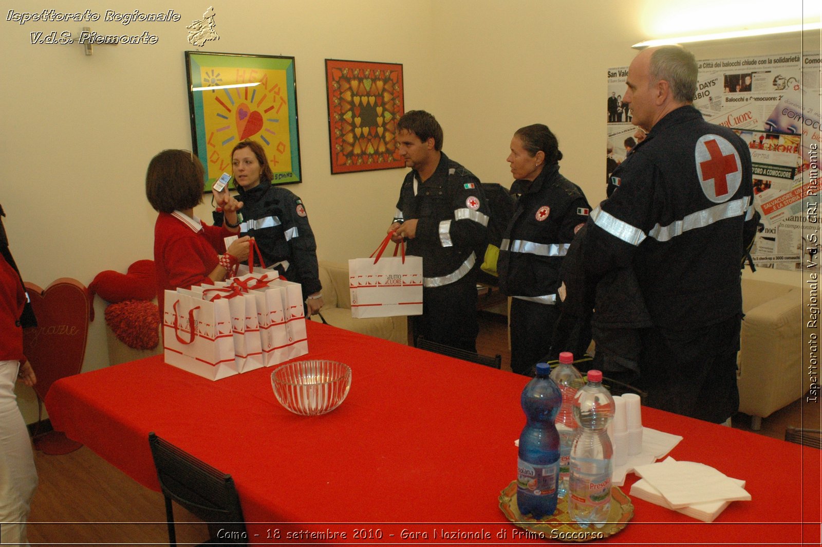 Como - 18 settembre 2010 - Gara Nazionale di Primo Soccorso -  Croce Rossa Italiana - Ispettorato Regionale Volontari del Soccorso Piemonte