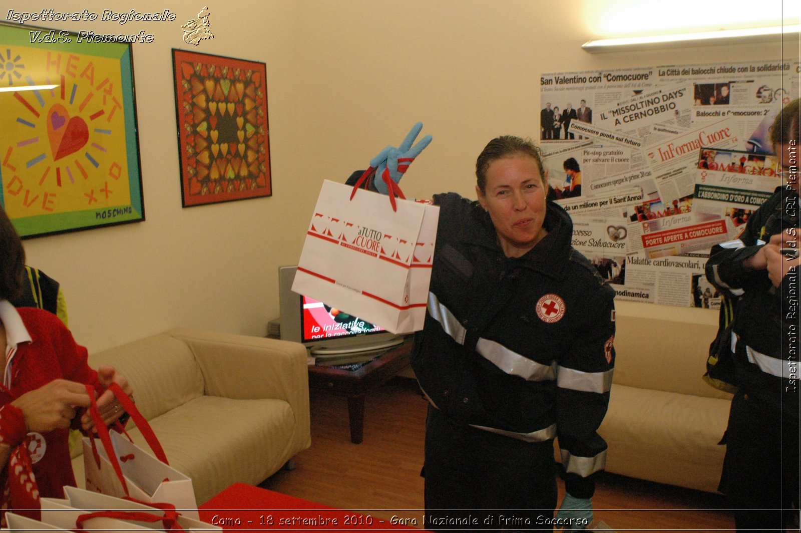 Como - 18 settembre 2010 - Gara Nazionale di Primo Soccorso -  Croce Rossa Italiana - Ispettorato Regionale Volontari del Soccorso Piemonte