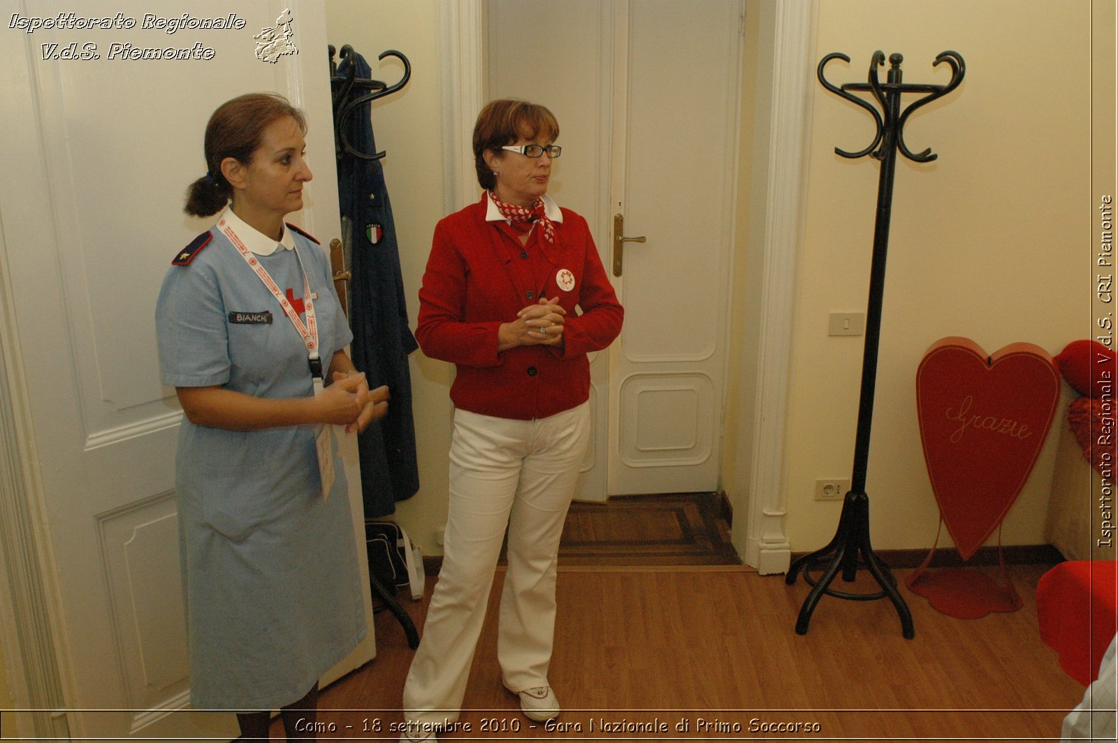 Como - 18 settembre 2010 - Gara Nazionale di Primo Soccorso -  Croce Rossa Italiana - Ispettorato Regionale Volontari del Soccorso Piemonte