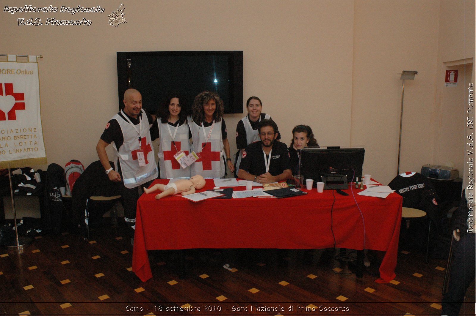 Como - 18 settembre 2010 - Gara Nazionale di Primo Soccorso -  Croce Rossa Italiana - Ispettorato Regionale Volontari del Soccorso Piemonte