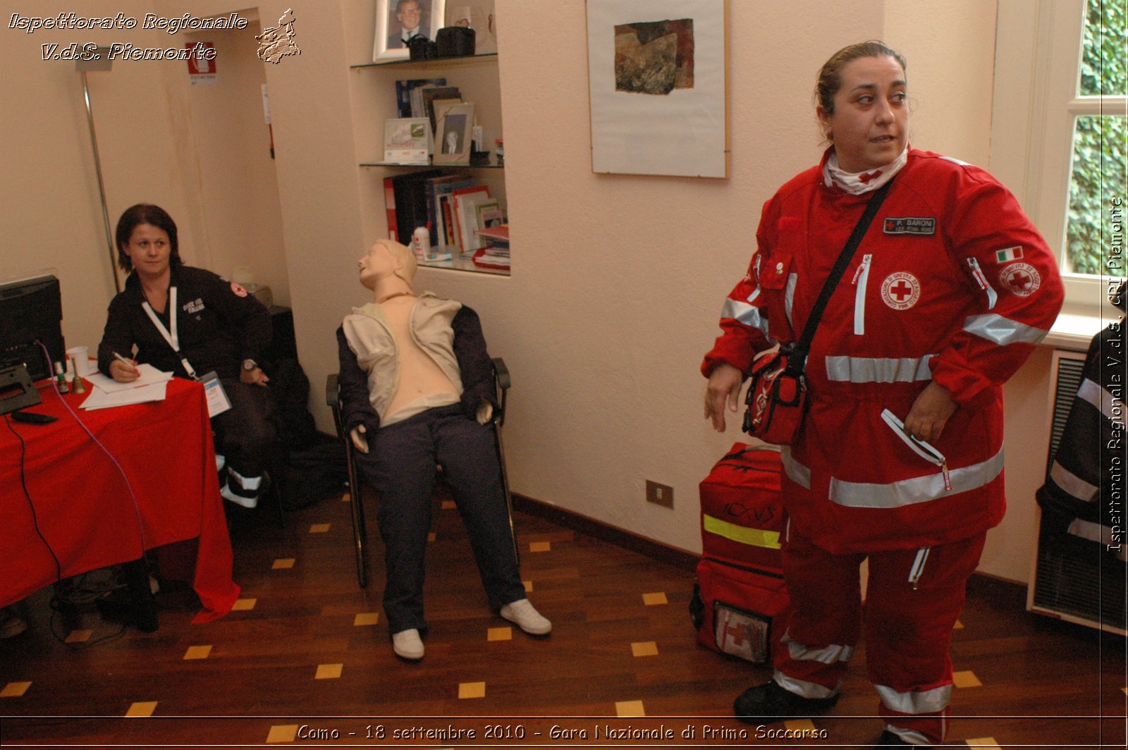 Como - 18 settembre 2010 - Gara Nazionale di Primo Soccorso -  Croce Rossa Italiana - Ispettorato Regionale Volontari del Soccorso Piemonte