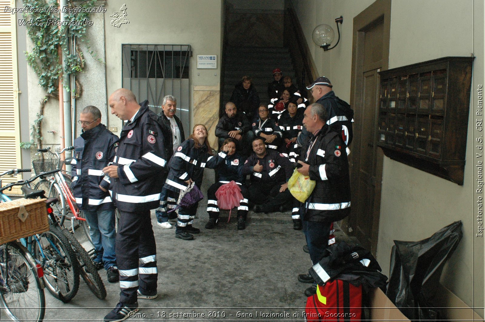 Como - 18 settembre 2010 - Gara Nazionale di Primo Soccorso -  Croce Rossa Italiana - Ispettorato Regionale Volontari del Soccorso Piemonte