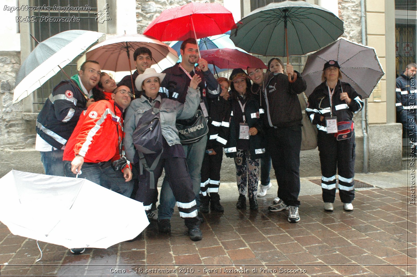 Como - 18 settembre 2010 - Gara Nazionale di Primo Soccorso -  Croce Rossa Italiana - Ispettorato Regionale Volontari del Soccorso Piemonte