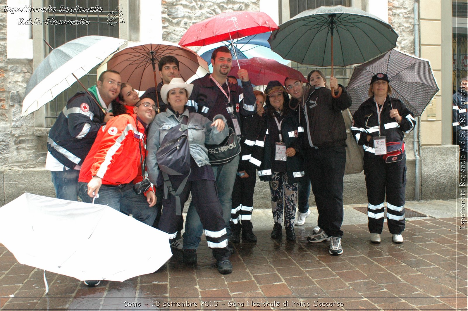 Como - 18 settembre 2010 - Gara Nazionale di Primo Soccorso -  Croce Rossa Italiana - Ispettorato Regionale Volontari del Soccorso Piemonte