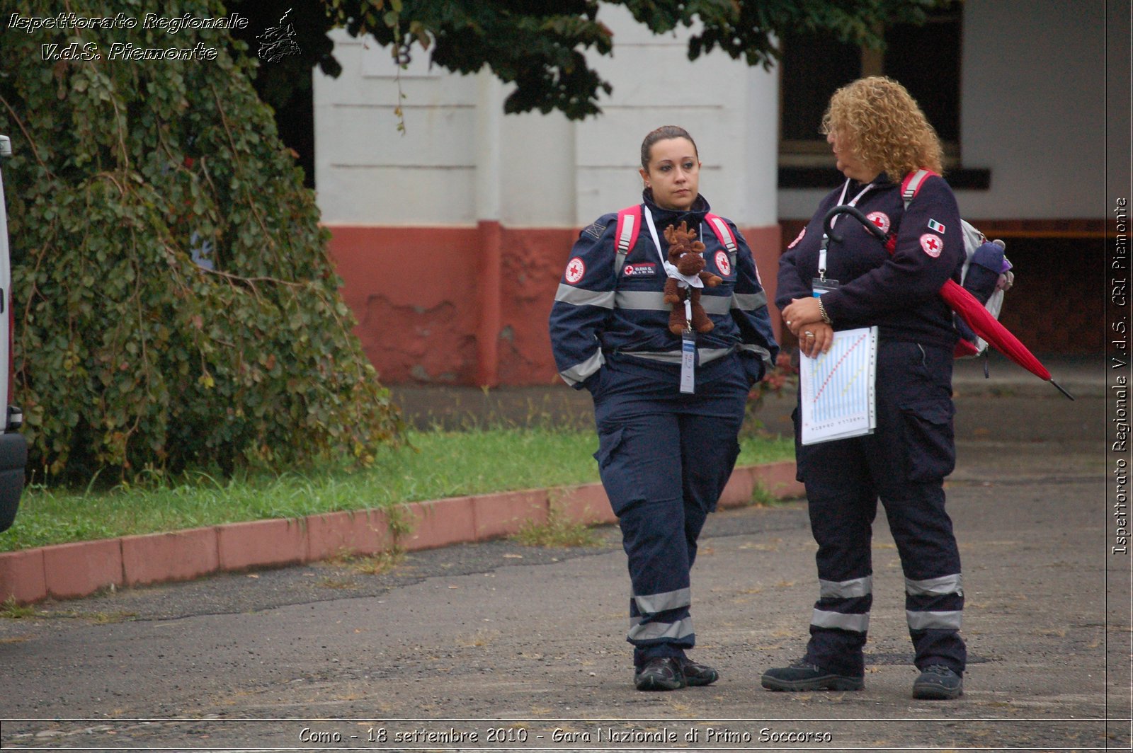 Como - 18 settembre 2010 - Gara Nazionale di Primo Soccorso -  Croce Rossa Italiana - Ispettorato Regionale Volontari del Soccorso Piemonte