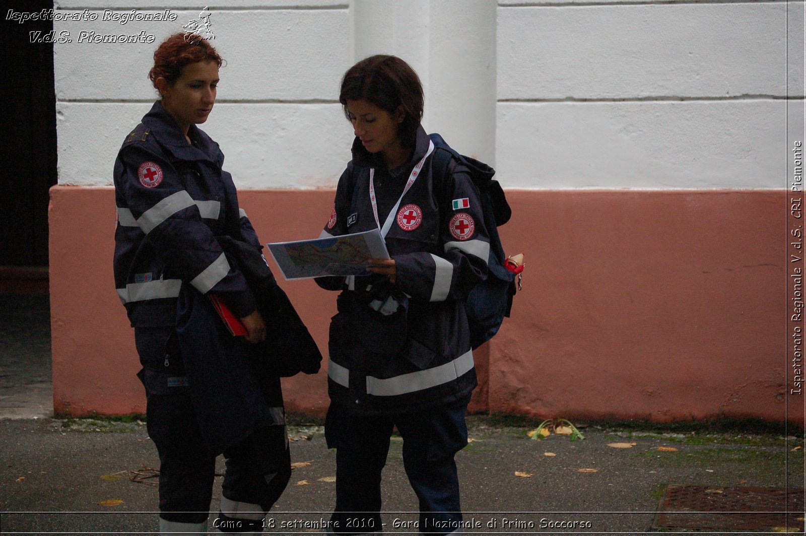 Como - 18 settembre 2010 - Gara Nazionale di Primo Soccorso -  Croce Rossa Italiana - Ispettorato Regionale Volontari del Soccorso Piemonte