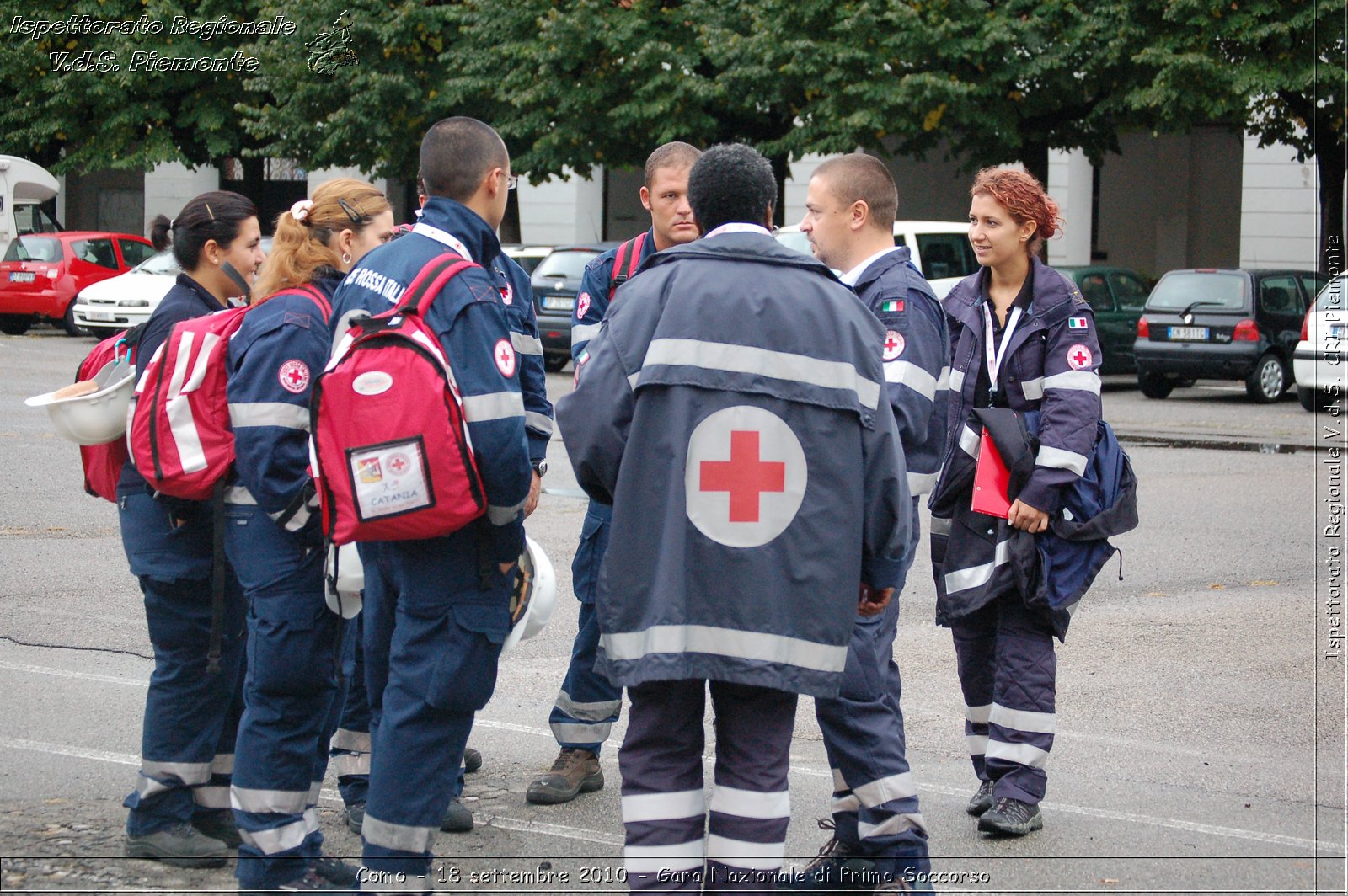 Como - 18 settembre 2010 - Gara Nazionale di Primo Soccorso -  Croce Rossa Italiana - Ispettorato Regionale Volontari del Soccorso Piemonte