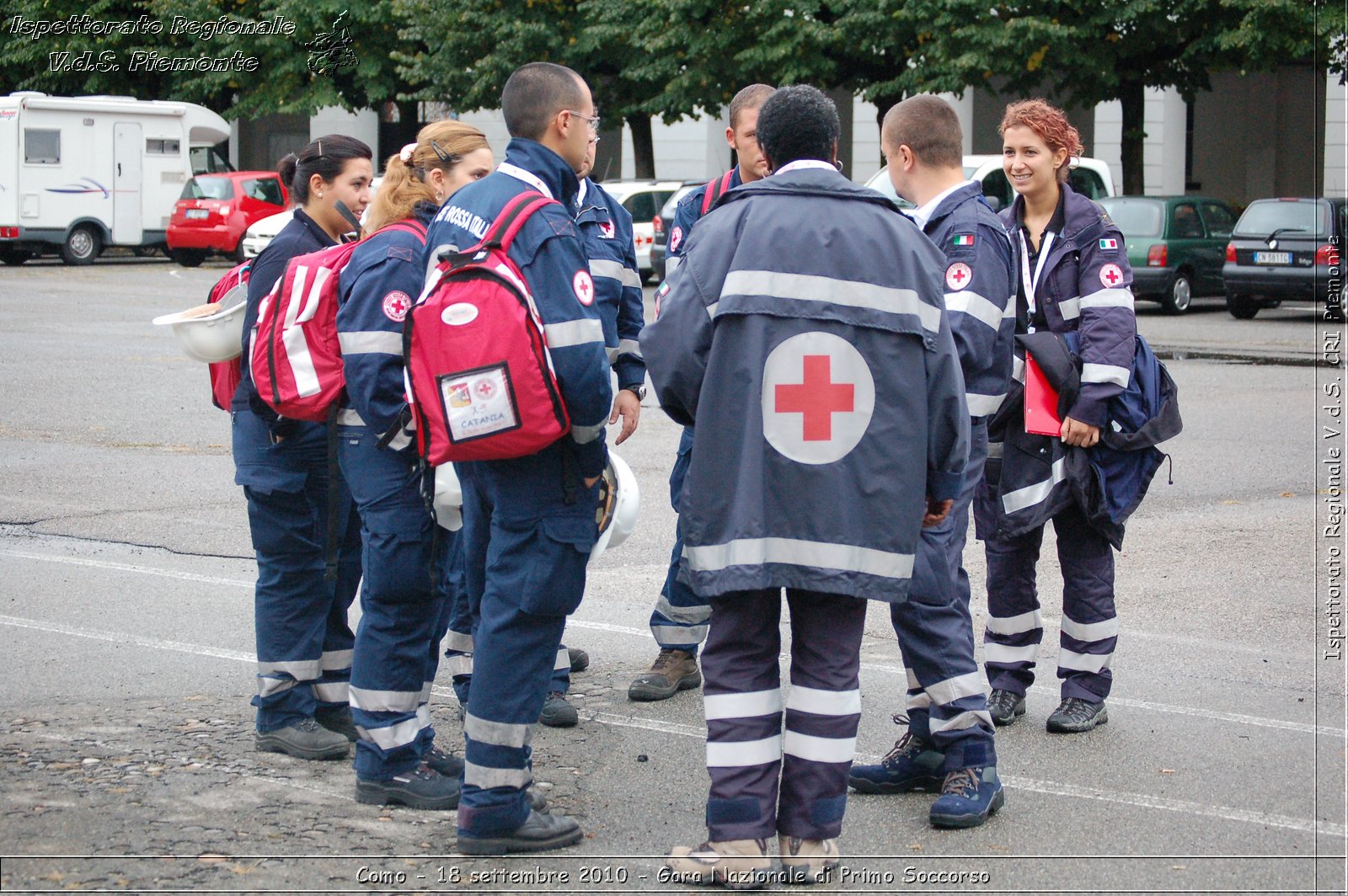 Como - 18 settembre 2010 - Gara Nazionale di Primo Soccorso -  Croce Rossa Italiana - Ispettorato Regionale Volontari del Soccorso Piemonte