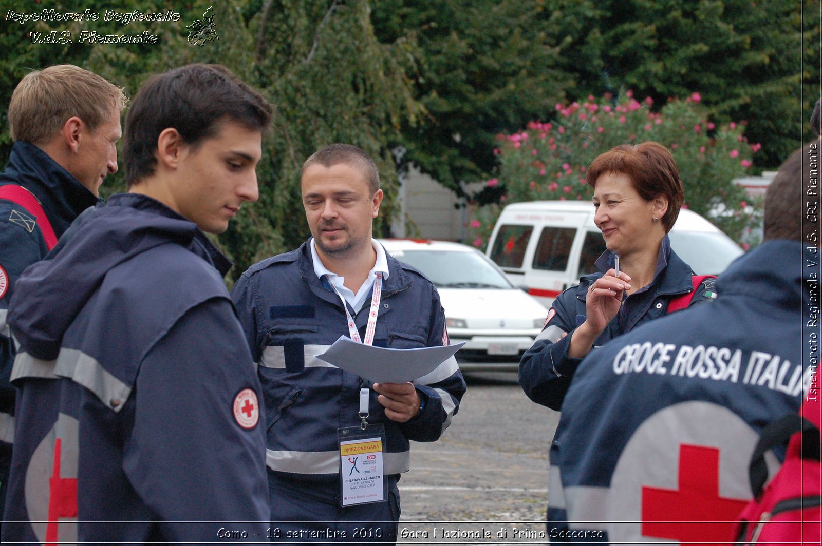 Como - 18 settembre 2010 - Gara Nazionale di Primo Soccorso -  Croce Rossa Italiana - Ispettorato Regionale Volontari del Soccorso Piemonte