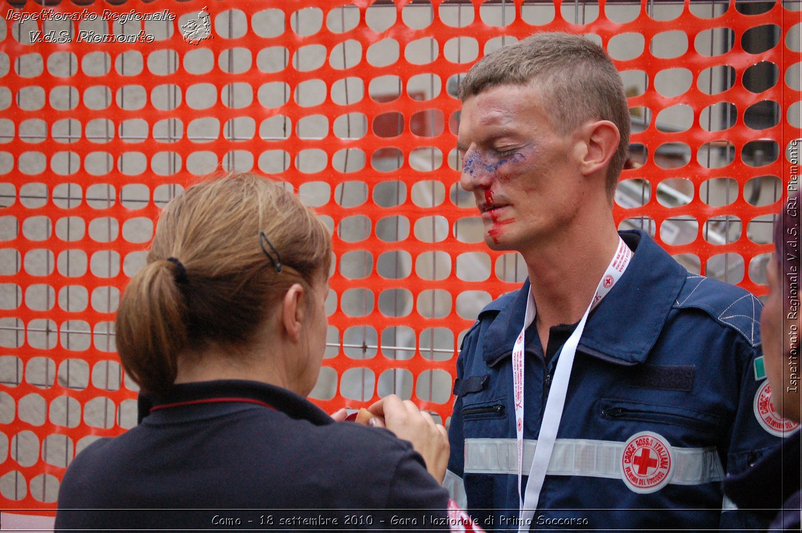 Como - 18 settembre 2010 - Gara Nazionale di Primo Soccorso -  Croce Rossa Italiana - Ispettorato Regionale Volontari del Soccorso Piemonte