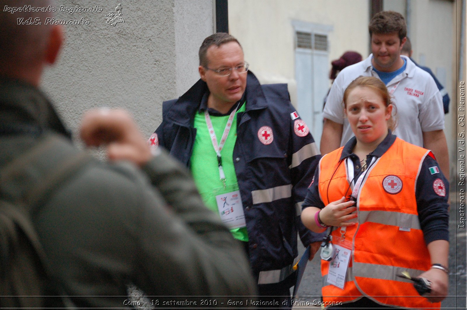 Como - 18 settembre 2010 - Gara Nazionale di Primo Soccorso -  Croce Rossa Italiana - Ispettorato Regionale Volontari del Soccorso Piemonte