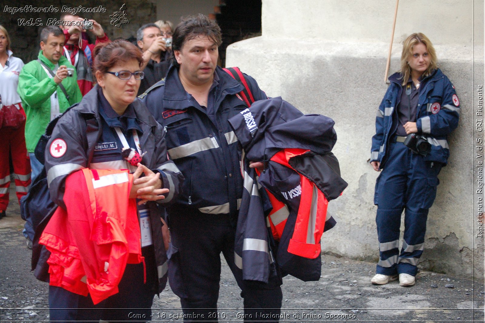 Como - 18 settembre 2010 - Gara Nazionale di Primo Soccorso -  Croce Rossa Italiana - Ispettorato Regionale Volontari del Soccorso Piemonte