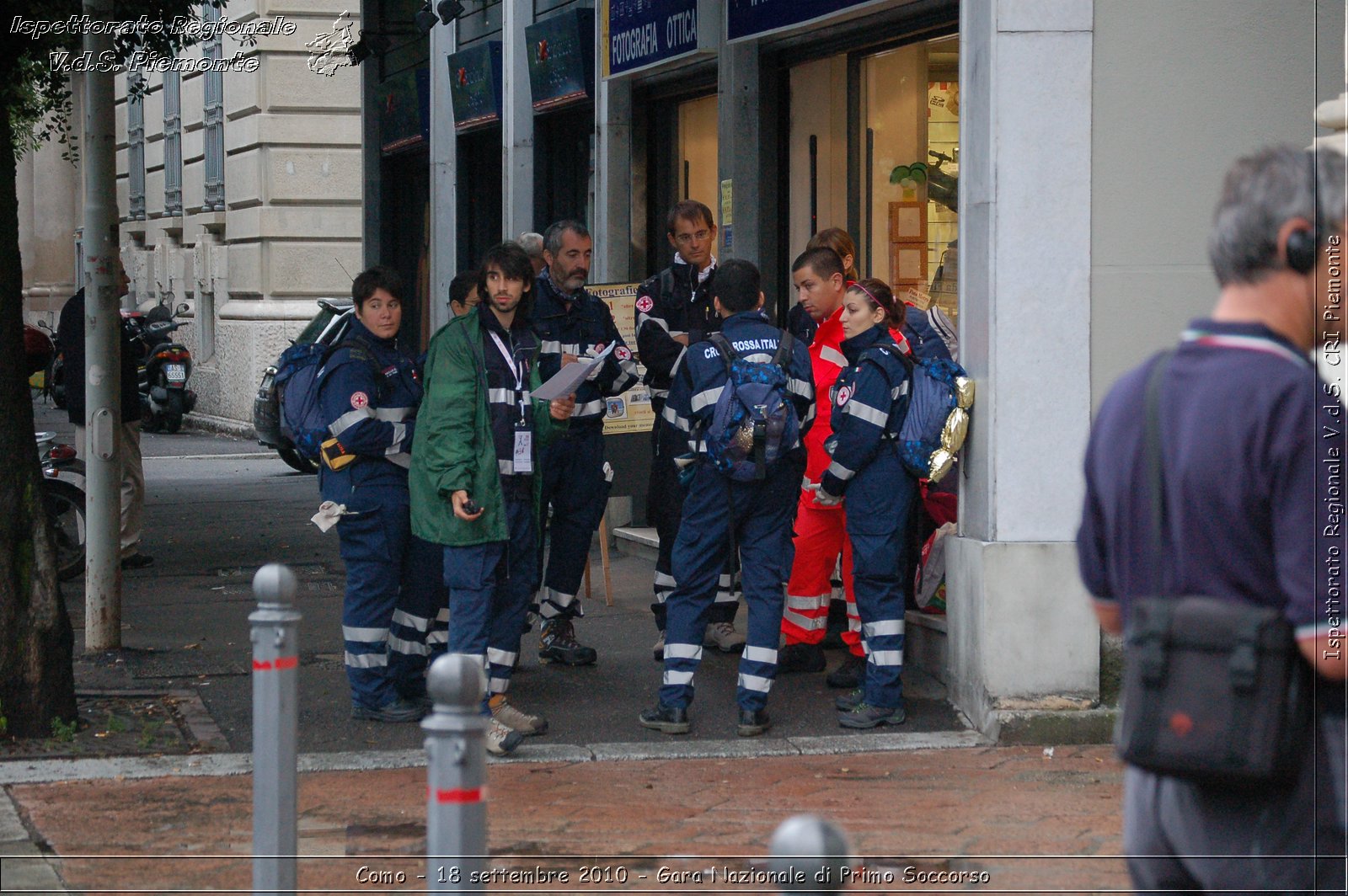 Como - 18 settembre 2010 - Gara Nazionale di Primo Soccorso -  Croce Rossa Italiana - Ispettorato Regionale Volontari del Soccorso Piemonte