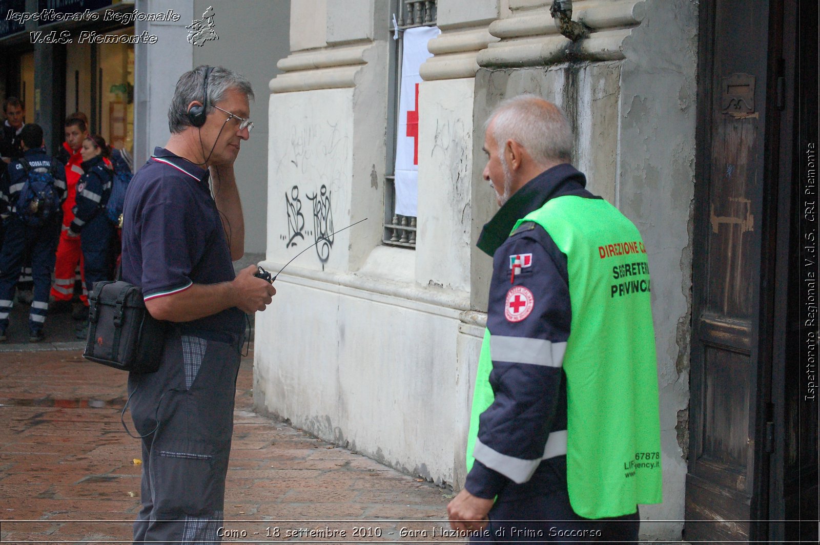 Como - 18 settembre 2010 - Gara Nazionale di Primo Soccorso -  Croce Rossa Italiana - Ispettorato Regionale Volontari del Soccorso Piemonte