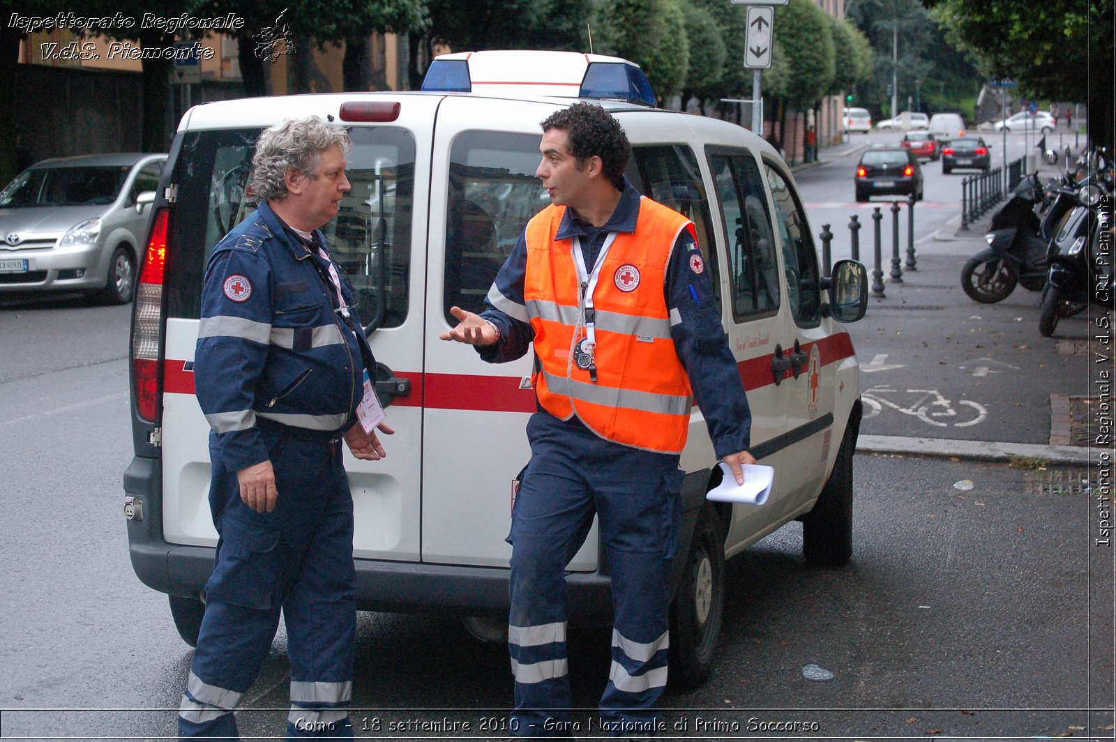 Como - 18 settembre 2010 - Gara Nazionale di Primo Soccorso -  Croce Rossa Italiana - Ispettorato Regionale Volontari del Soccorso Piemonte