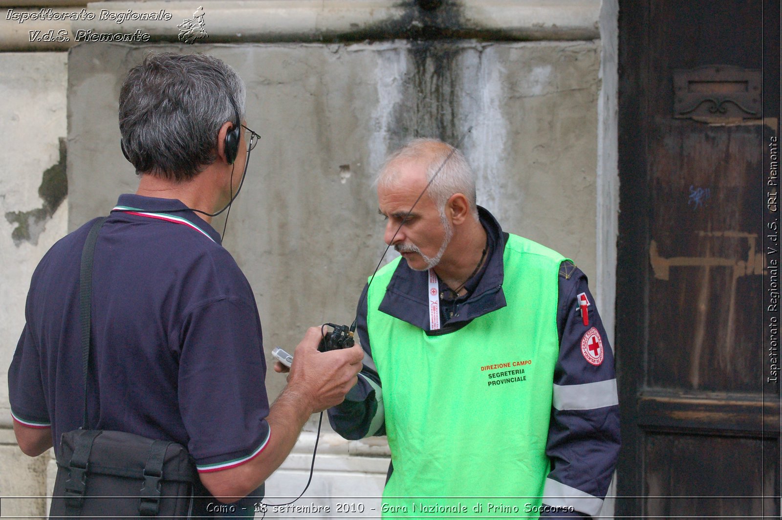 Como - 18 settembre 2010 - Gara Nazionale di Primo Soccorso -  Croce Rossa Italiana - Ispettorato Regionale Volontari del Soccorso Piemonte