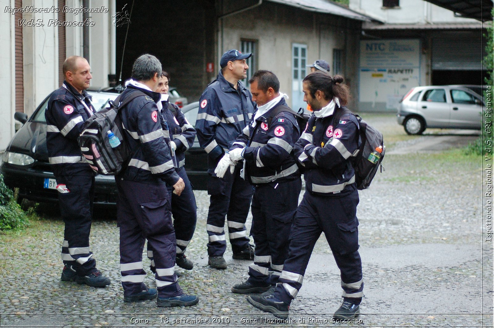 Como - 18 settembre 2010 - Gara Nazionale di Primo Soccorso -  Croce Rossa Italiana - Ispettorato Regionale Volontari del Soccorso Piemonte