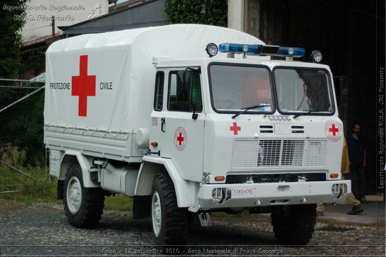 Como - 18 settembre 2010 - Gara Nazionale di Primo Soccorso -  Croce Rossa Italiana - Ispettorato Regionale Volontari del Soccorso Piemonte