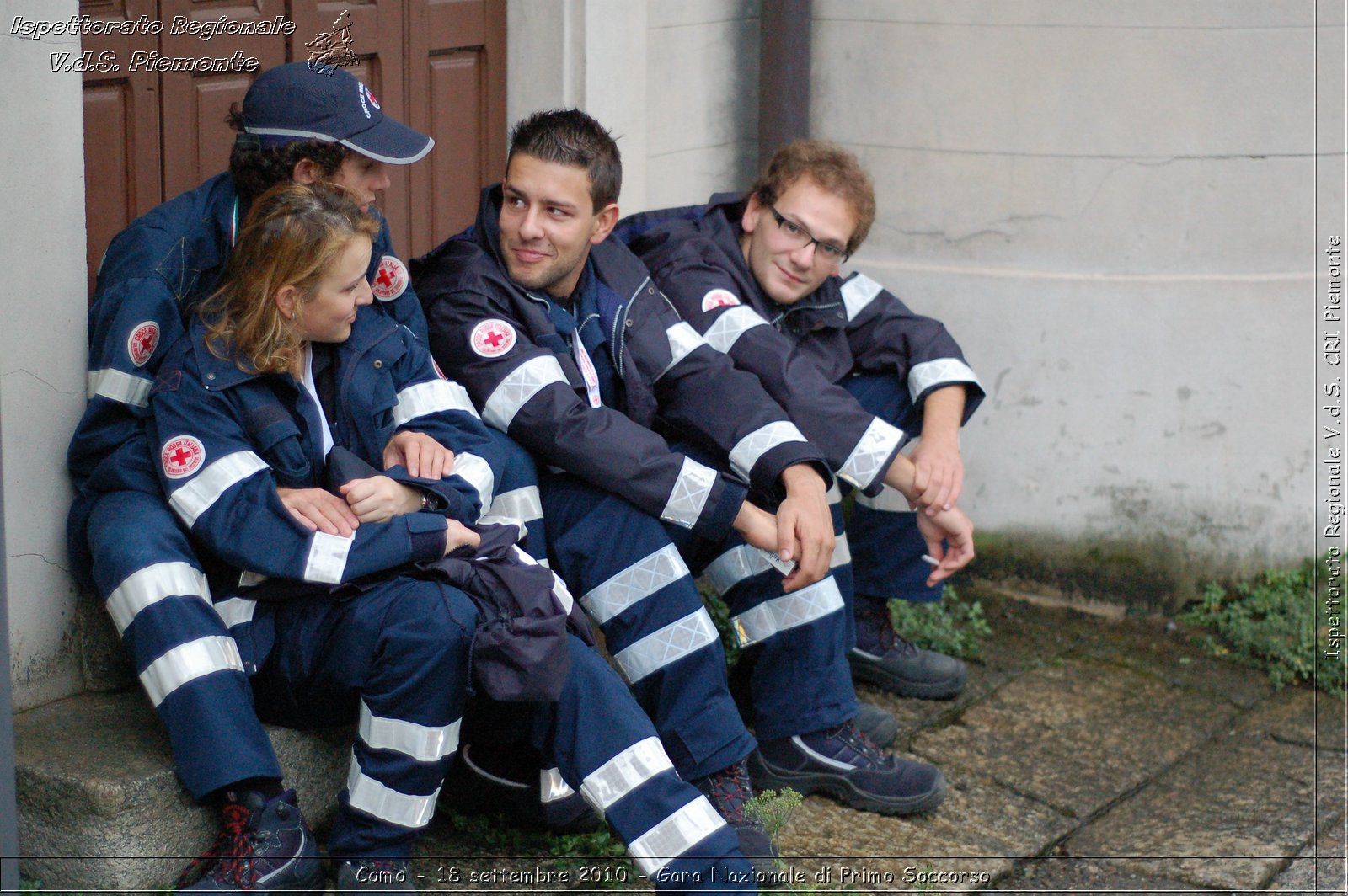 Como - 18 settembre 2010 - Gara Nazionale di Primo Soccorso -  Croce Rossa Italiana - Ispettorato Regionale Volontari del Soccorso Piemonte